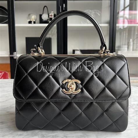 chanel trendy cc black small|Chanel trendy cc bag price.